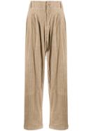 Ymc Straight Leg Corduroy Trousers - Neutrals