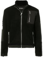 Misbhv Zipped Shearling Jacket - Black