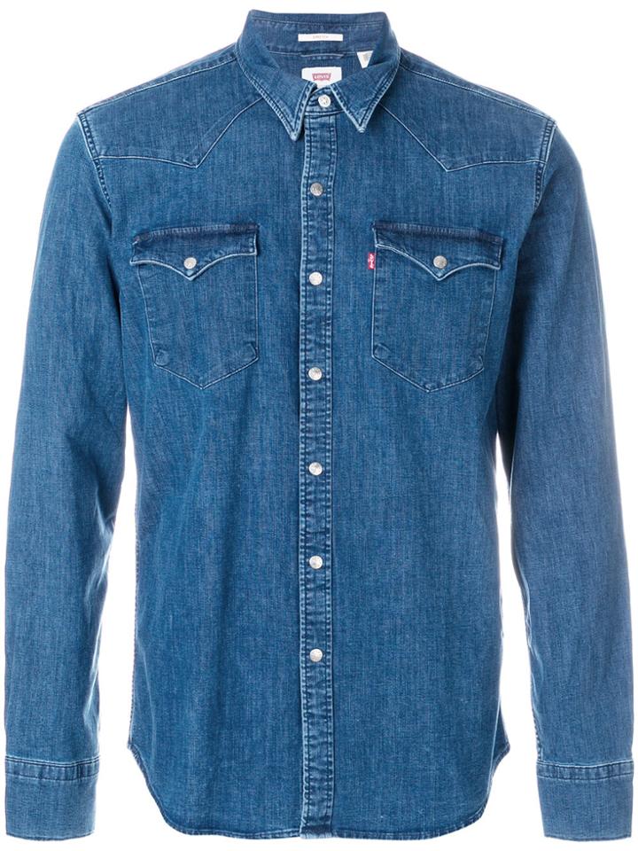 Levi's Barstow Western Brooklyn Light Shirt - Blue