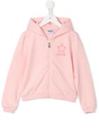 Moschino Kids Glitter Star Hoodie, Toddler Girl's, Size: 5 Yrs, Pink/purple