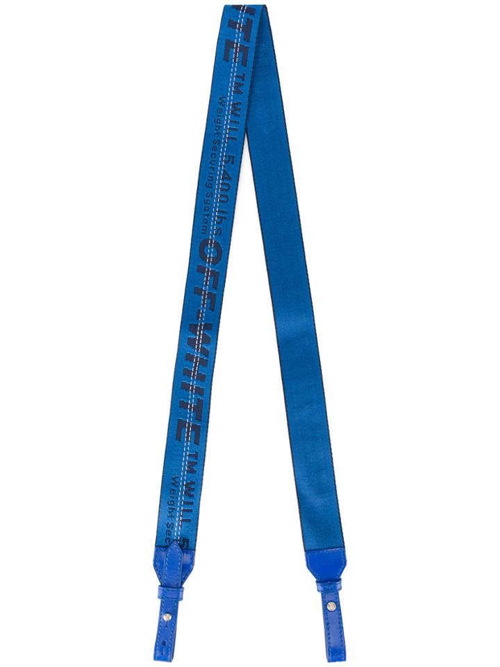 Off-white Blue Industrial Bag Strap