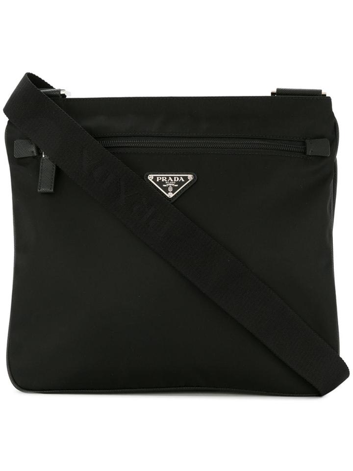 Prada Pre-owned Messenger Shoulder Bag - Black