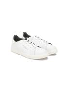 Paolo Pecora Kids Logo Low-top Sneakers - White