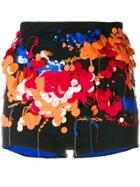 No Ka' Oi Sequin Embellished Shorts - Black