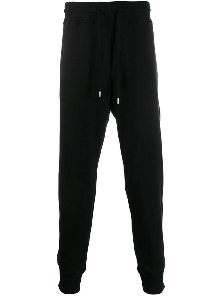 Love Moschino Logo Print Track Trousers - Black