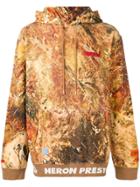 Heron Preston Camouflage Hoodie - Red