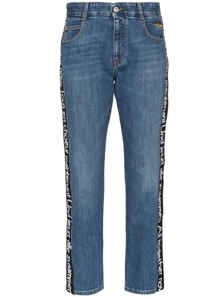 Stella Mccartney All Together Now Straight-leg Jeans - Blue