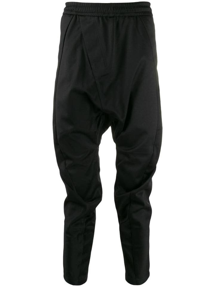 Joe Chia Slim-fit Track Pants - Black