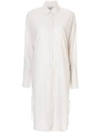 Lee Mathews Midi Shirt Dress - Grey