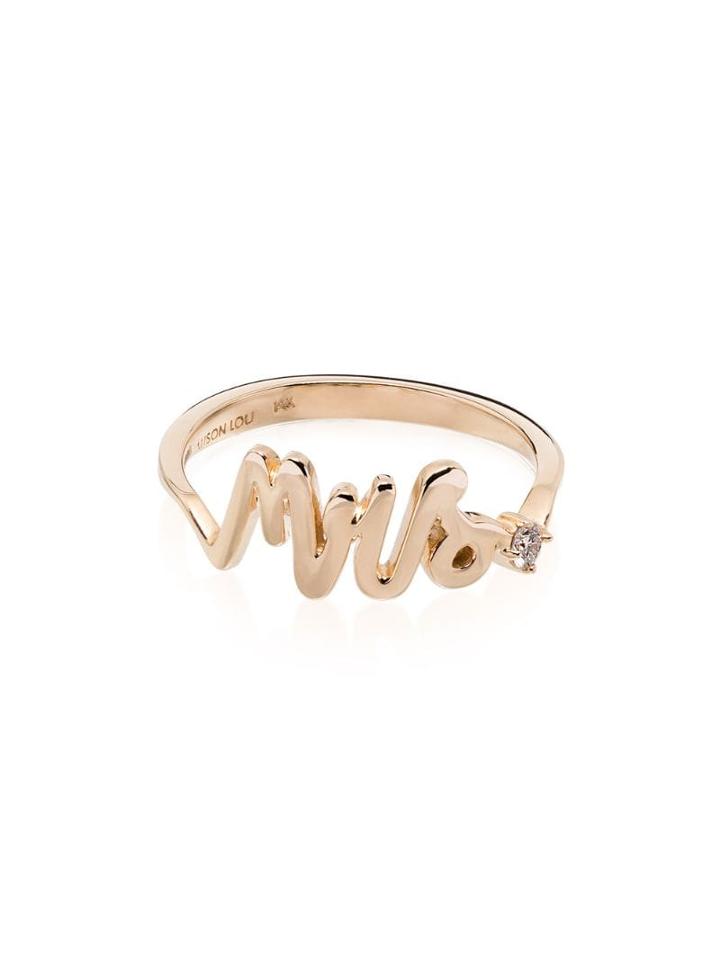 Alison Lou Mrs. Gold Ring