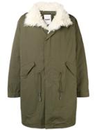 Yves Salomon Army Fur-lined Parka - Green