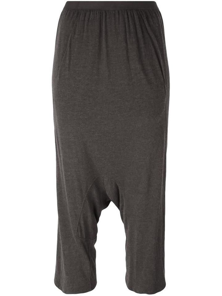 Rick Owens Lilies Drop-crotch Tapered Trousers