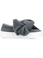 Joshua Sanders Bow Detail Slip-on Sneakers