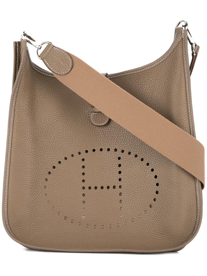 Hermès Vintage Evelyne Gm Shoulder Bag - Brown