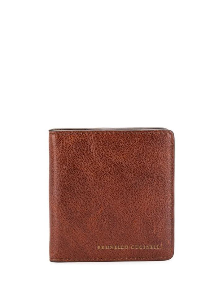 Brunello Cucinelli Bi-fold Wallet - Brown