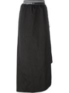 Nasir Mazhar Panelled Tie-up Skirt