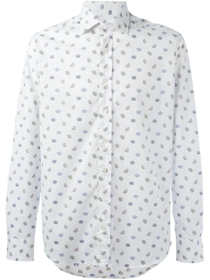 Etro 'crowns' Print Shirt