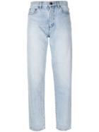 Saint Laurent Straight Fit Jeans - Blue