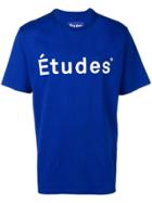Études Wonder Logo Print T-shirt - Blue