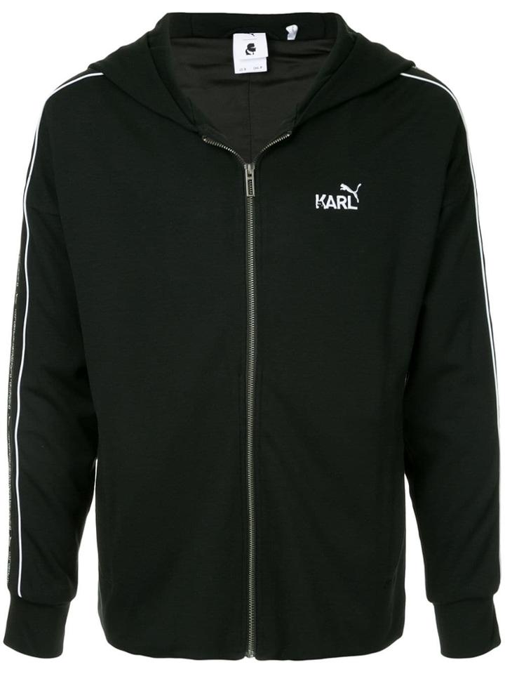 Puma X Karl Zip Hoodie - Black