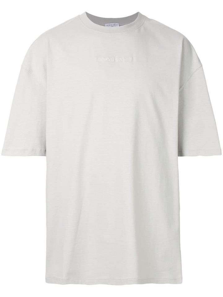 Ih Nom Uh Nit Graphic Print T-shirt - Metallic