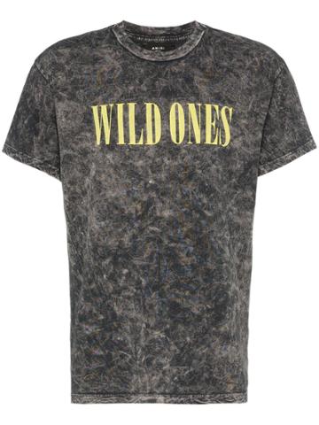 Amiri Wild Ones Cotton T-shirt - Black