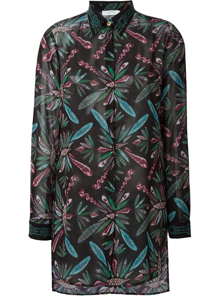 Versace Collection Sheer Shirt