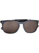 Burberry Top Bar Square Frame Sunglasses - Black