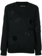 Coach - Patch Sweatshirt - Women - Cotton - Xs, Black, Cotton