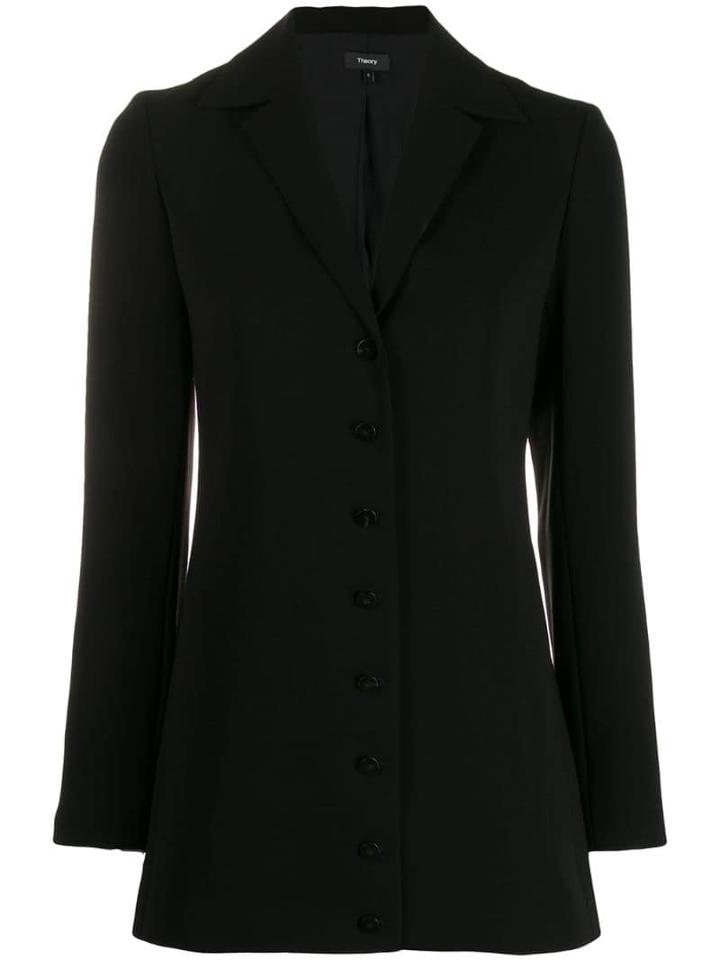 Theory Classic Single-breasted Blazer - Black