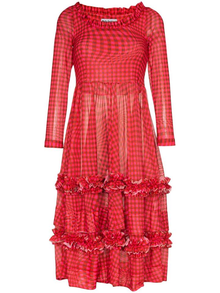 Molly Goddard Grace Kelly Tulle Dress - Pink