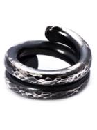 Chin Teo 'untouched' Ring, Men's, Size: 4, Metallic