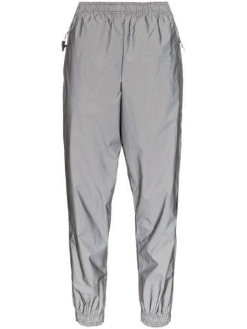 Adam Selman Sport Reflective Track Trousers - Grey