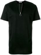 Low Brand Zipped T-shirt - Black