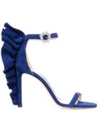 Jimmy Choo Karalie 100 Sandals - Blue
