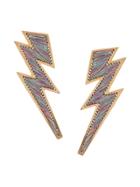Mignonne Gavigan Lightning Bolt Earrings - Multicolour