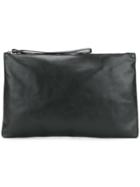Ann Demeulemeester Top Zipped Pouch - Black