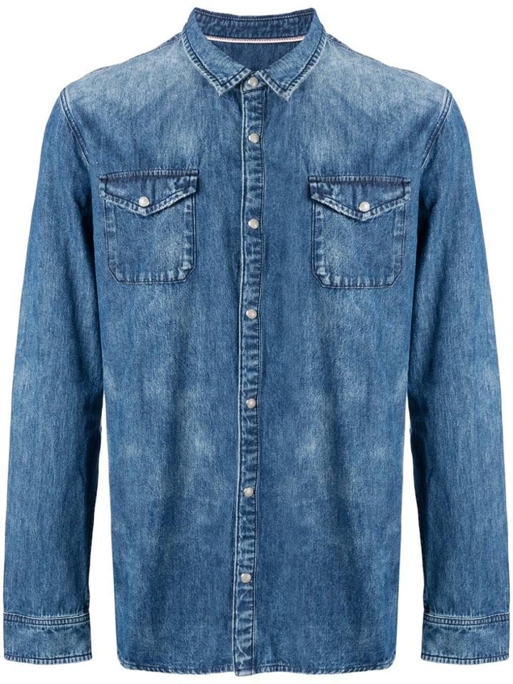 John Varvatos Button-up Denim Shirt - Blue