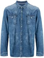 John Varvatos Button-up Denim Shirt - Blue