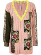 Antonio Marras Patch-embellished Jumper - Pink