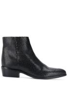 Twin-set Twin-set 192tcp10a St. Pitone Antracite Leather/fur/exotic