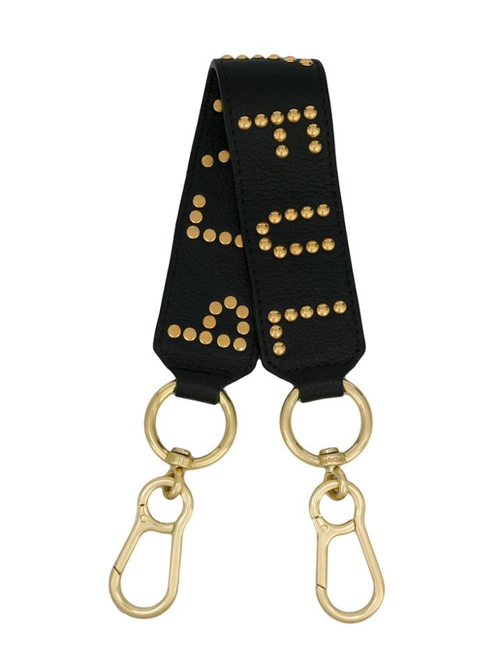 See By Chloé Studded Bag Strap - Black