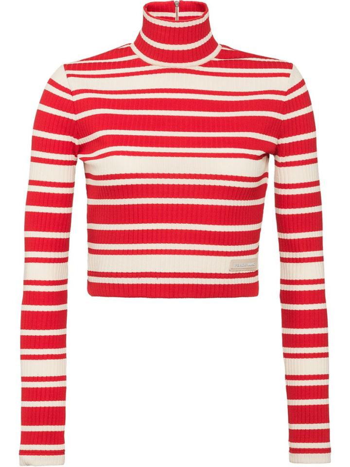 Prada Striped Sweater - Red