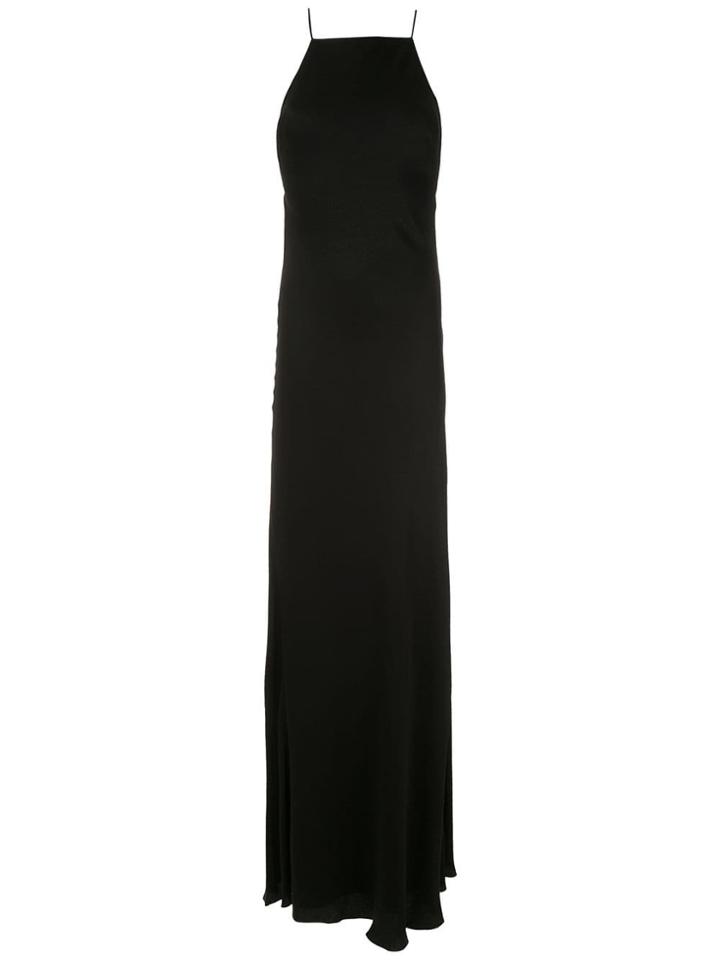 Tufi Duek Halterneck Gown - Black