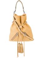 Rebecca Minkoff Tassel Cross Body Bag, Women's, Nude/neutrals, Leather/polyester