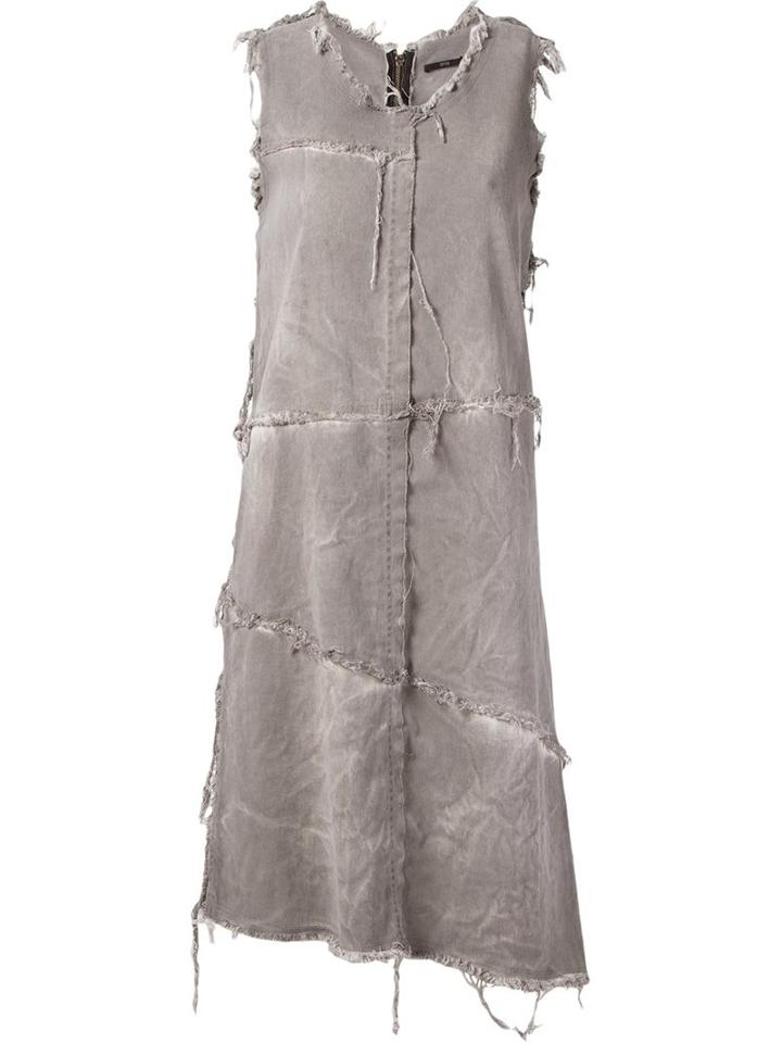 Uma Raquel Davidowicz 'argo' Dress, Women's, Size: Medium, Grey, Cotton/spandex/elastane