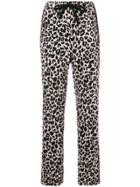 No21 Leopard Print Drawstring Trousers - Nude & Neutrals