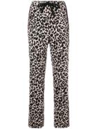 No21 Leopard Print Drawstring Trousers - Nude & Neutrals