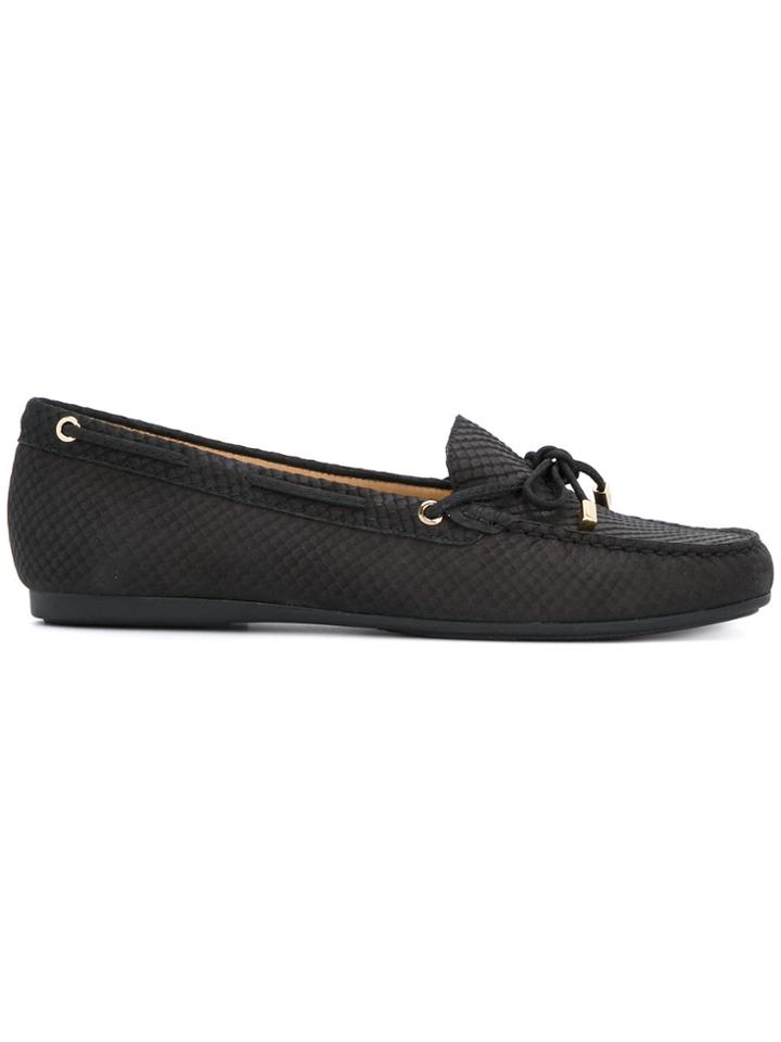 Michael Michael Kors Embossed Loafers - Black