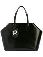 Rochas Logo Tote Bag - Black
